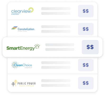 Electricity provider cards