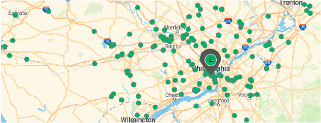 philadelphia map